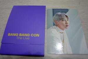 BTS　トレカ　「RM」　BANG BANG CON　公式　ミニフォト　新品　防弾少年団　バンバンコン　ナム　ナムジュン