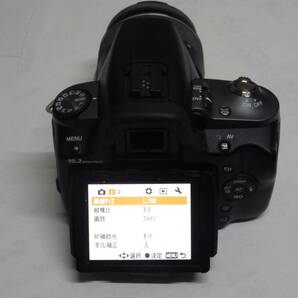 ■中古 デジタル一眼レフ ソニーα330 黒◆SONY DSLR-A330◆レンズDT18-55mm◆スマートテレコン◆チルト液晶◆動作確認済■の画像4