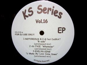 V.A. - KS SERIES VOL. 16/DA BRAT FEAT. NOTORIOUS B.I.G. - DA B SIDE/N-TYCE - WHATEVER/SWEETBOX - U MAKE MY LOVE COME DOWN