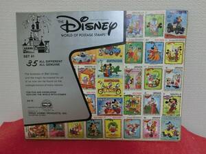  Disney stamp set WORLD OF POSTAGE STAMPS