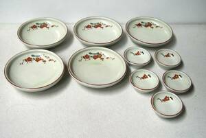* large small plate / taking . plate &.. small plate * Japanese style party 10 piece set 