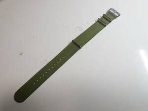 22 millimeter NATO nylon for watch band green @935