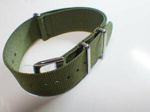 22 millimeter NATO nylon for watch band green @938