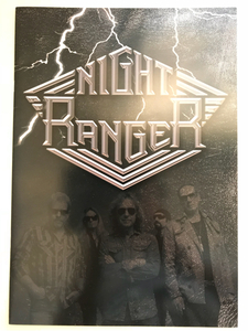 ♪ナイト・レンジャー「パンフレット/2011年」新品同様/サムホエア・イン・カリフォルニア公演+おまけ2017年セットリスト♪NIGHT RANGER♪