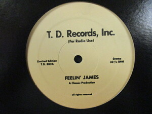 ： Feelin' James 12'' /OLD SCHOOL/オールドスクール/BREAK DANCE/ブレイクダンス/ 5点で送料無料