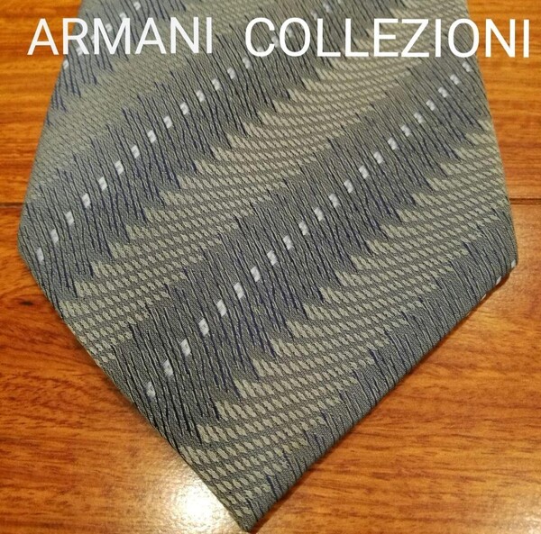 ARMANI COLLEZIONI　アルマーニコレツォーニ　ネクタイ　シルク100%　イタリア製