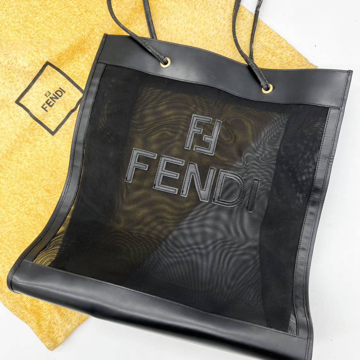 ヤフオク! -「fendi メッシュ バッグ」(トートバッグ) (かばん、バッグ ...