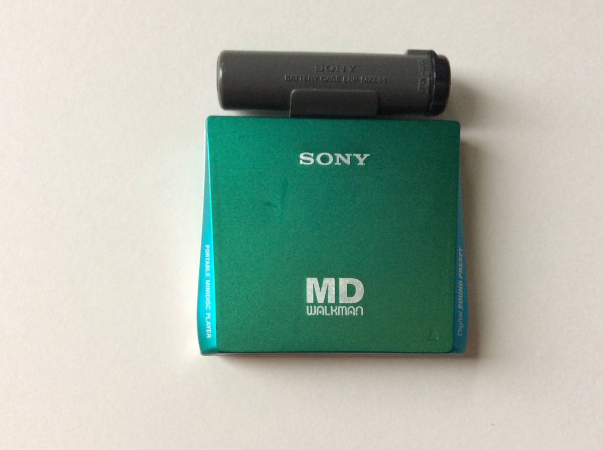 大人気 MDウォークマン スパークリンググリーン MZ-E75 良品 ...