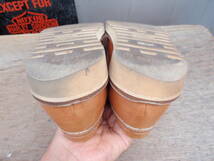 WOLVERINE（ウルバリン）　モックトゥ仕様な茶革シューズ　サイズ24_画像5
