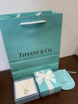 新品 正規品 ティファニー tiffany&co ネックレス ダイヤモンド アップル シルバー ケース 巾着 紙袋 リボン プレゼント リンゴ りんご_画像4