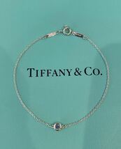 新品 正規品 ティファニー tiffany&co ブレスレット アクアマリン シルバー カラーストーン バイザヤード_画像4