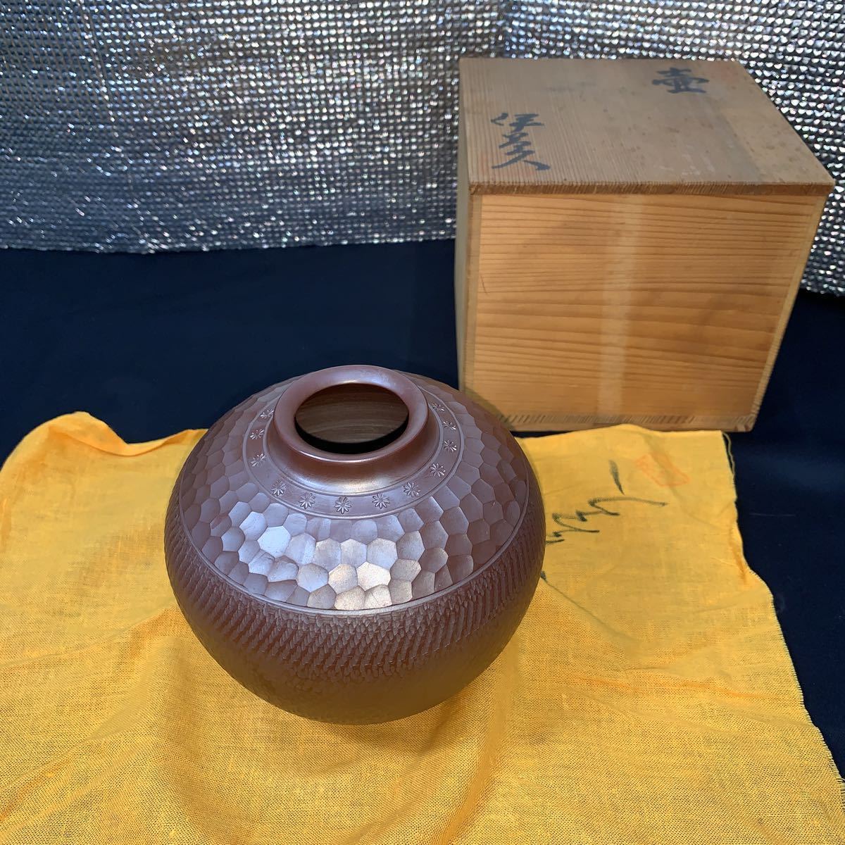年最新ヤフオク! 萬古焼 花瓶陶芸の中古品・新品・未使用品一覧