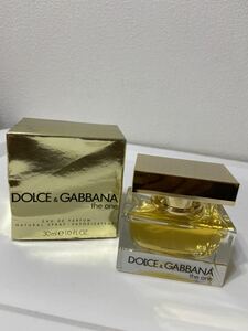  Dolce & Gabbana DOLCE & GABBANA The one 30ml полный оборот . близкий . товар o-do Pal famEDP SP Dolce&Gabbana THE ONE