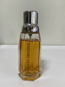 ICEBERG アイスバーグ ユニバース EDT SP 50ml ☆残量たっぷり　定形外送料350円　オードトワレ スプレー