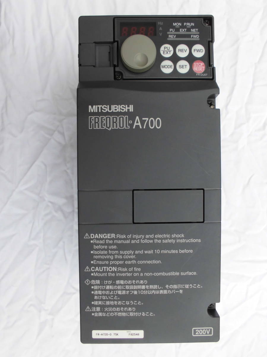国内初の直営店 新品 MITSUBISHI 三菱 インバーター FR-E540-3.7K 保証 ...
