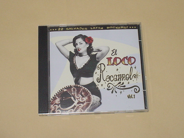 ROCKABILLY,R&R:EL LOCO ROCANROL VOL.1(spanishu контри-рок темно синий pi!LOS RIZLAZ,STOMPIN' RIFFRAFFS)