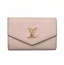 【送料無料】【本物】LOUIS VUITTON★ルイヴィトン★ロックミニ★M69340★コンパクトウォレット★財布★レディース★グレージュ★おしゃれ_画像2