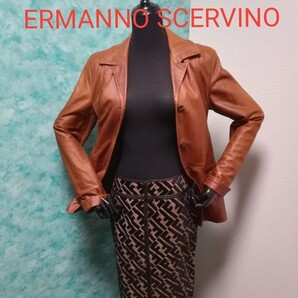 ERMANNO SCERVINO エルマンノ シェルヴィーノ レザージャケット