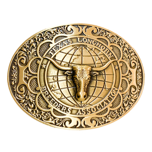 # anonymity delivery / free shipping # brass made belt buckle only metal fittings men's lady's good-looking cow kau Boy world gold Gold brass series 