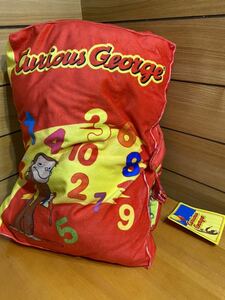  not for sale!.... George premium picture book type cushion ( all 2 kind ) red approximately 45×30cm tag attaching 