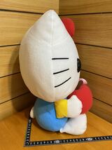 非売品！SEGA HelloKitty メガジャンボ リボン付りんごぬいぐるみ　キティ　サンリオ_画像5