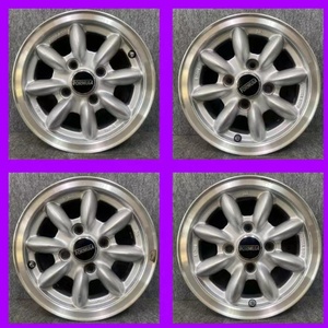 * super-discount! selling out rare old car FORMULA-1 12 -inch wheel made in Japan used 4ps.@* 12×5J ET +35.5? PCD102? *4 H*