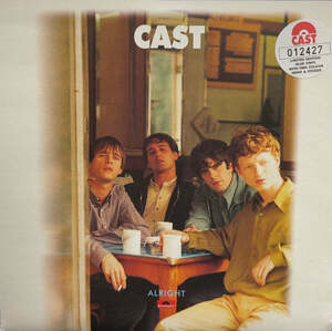 CAST / Alright (Blue Translucent) 7inch Vinyl record (アナログ盤・レコード)