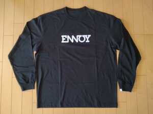 The Ennoy Professional Long Sleeve Electric Logo Tシャツ ロンT Black XL ブラック エンノイプロフェッショナルスタイリスト私物