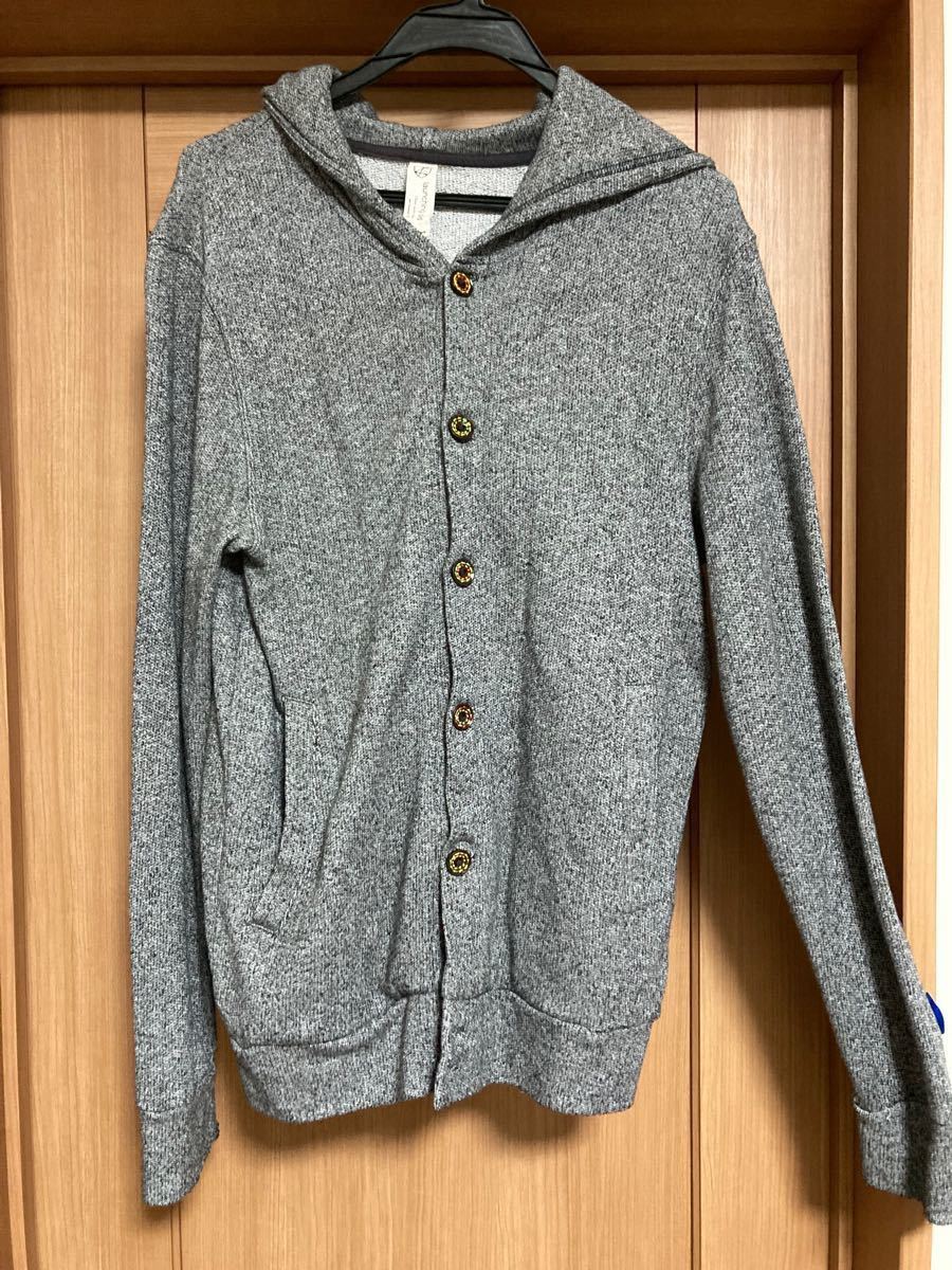 人気完売 GALDIAN0 最高級カシミヤ100% ポケット カーディガン L