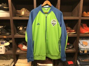 サイン入り ADIDAS SEATLLE SOUNDERS FC TEAM JERSEY SIZE L? アディダス シアトル サウンダース ジャージ MLS サッカー