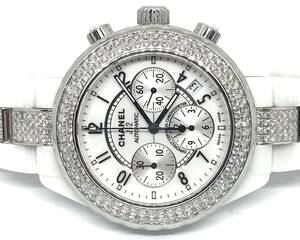  Chanel J12 diamond bezel & center breath diamond etc.. diamond processing receive!! after diamond after diamond 