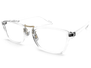 SQUARE BRIDGE SUNGLASS CLEAR × CLEAR/スクエアブリッジサングラスクリア透明フレームスケルトン伊達眼鏡メガネめがねイタリアンデザイン