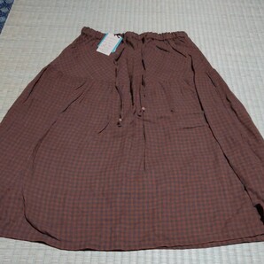 チェックスカート