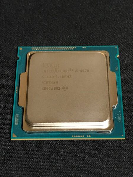 INTEL CORE i5 4670 3.4GHZ