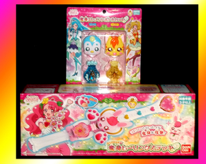 特価.新品未開封★ヒーリングっどプリキュア/キュアタッチ.変身ヒーリングステッキ+変身エレメントボトルセット