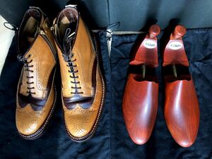 Foot the coacher フットザコーチャー カントリー ブーツ トリッカーズ 純正 シューツリー 付属 Trickers