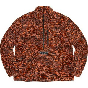 21AW Supreme Polartec Half Zip Pullover