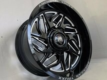 新品 冬用 20x10J タイタン アルマダ American Truxx AT1917 20インチ国産スタッドレスタイヤホイールセット YOKOHAMA 275/55R20_画像3