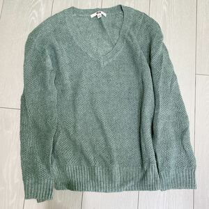 UNIQLO カットソー グリーン M