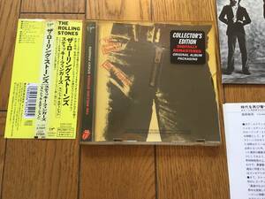 紙ジャケ！帯付！本物ジッパー仕様！外ケース付き！ローリング・ストーンズ／スティッキー・フィンガーズ ROLLING STONES／STICKY FINGERS