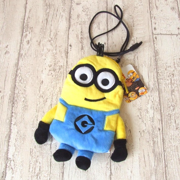 ミニオン ぬいぐるみネックポーチ minions デイブ