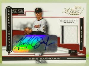 MLB 2003 カーク・サールース Playoff Piece of the Game Kirk Saarloos 