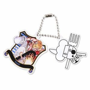 ●新品・未開封/サンジ ONE PIECE ダブルキーホルダー /ワンピース/グッズ類：ストラップ・アクリルキーホルダー系●