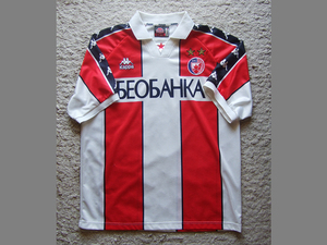 Kappa レッドスターベオグラード 1996-98 H 検 Red Star Belgrade ツルヴェナ・ズヴェズダ セルビア ユーゴスラビア 90年代 当時物 正規品