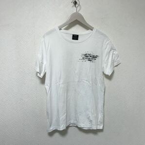 本物ダイエットブッチャースリムスキン×マルボロコットンロゴプリント半袖Tシャツメンズサーフアメカジミリタリー白ホワイトフリー