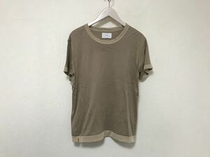 本物エムビーMBコットン無地半袖TシャツメンズアメカジサーフミリタリーストリートスケーターカーキS日本製インナー