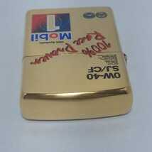 未使用 ZIPPO Mobil 1 モービル 1998年3月製 ジッポ_画像4