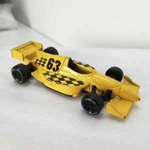 Maisto Formula One Style Race Car Yellow & Black #63 マイスト F1 レースカー イエロー&ブラック ミニカー 