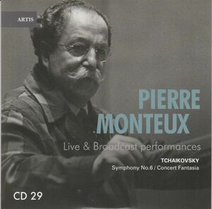 [CD/Artis]チャイコフスキー:交響曲第6番他/P.モントゥー&ボストン交響楽団 1955.2.4
