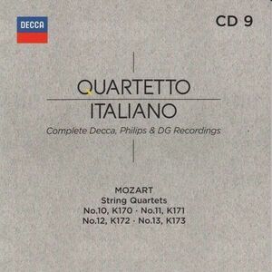 [CD/Decca]モーツァルト:弦楽四重奏曲第10-13番/イタリア四重奏団 1973